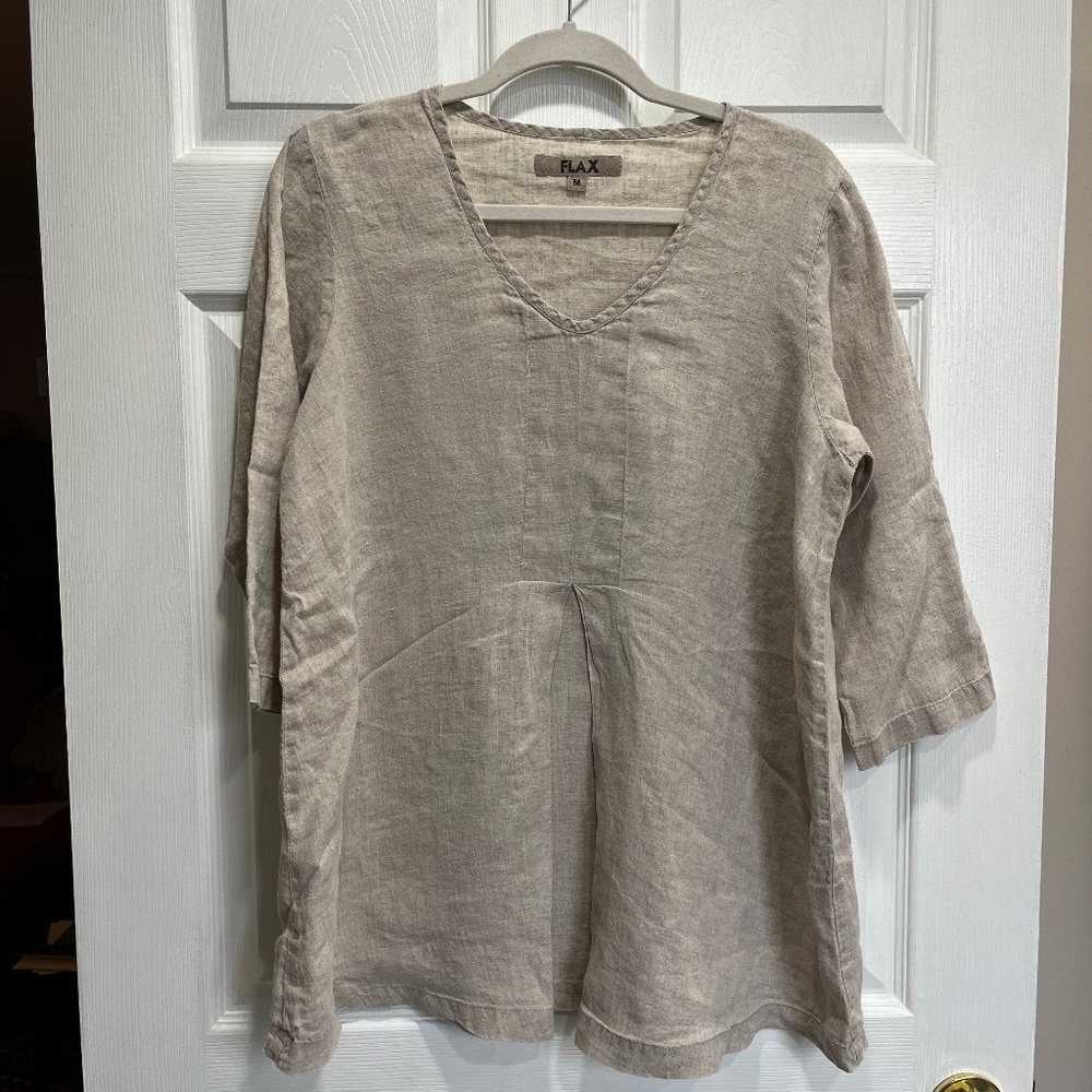 FLAX 100% linen tunic